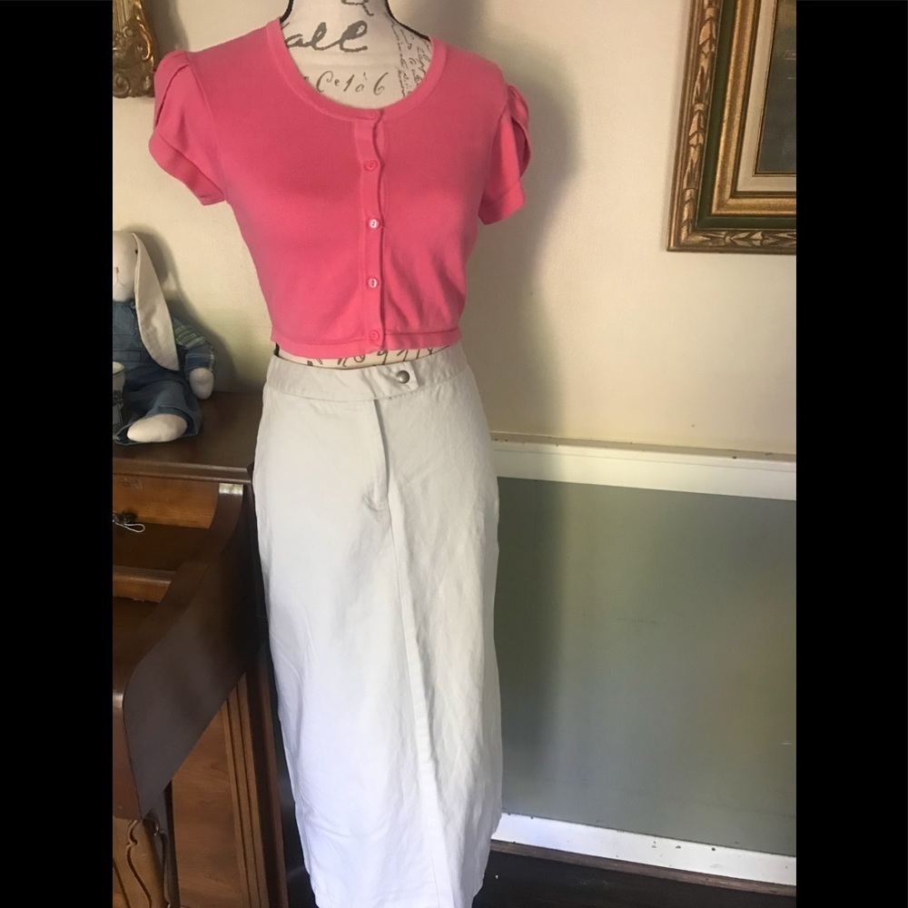 Casual Corner Annex Slim Khaki Skirt